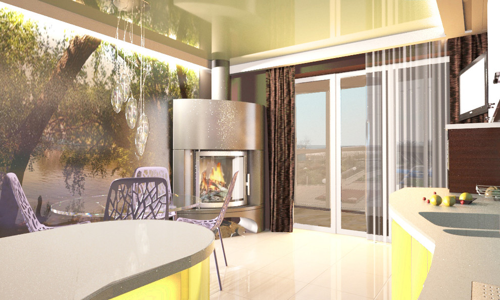 Обложка проекта: интерьеры частного дома под Екатеринбургом