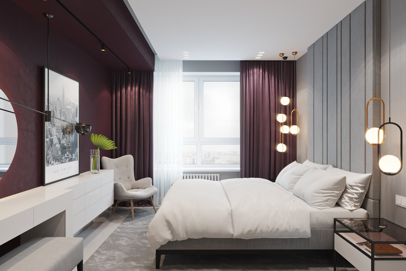 Уютная и современная квартира для семьи из 4х человек