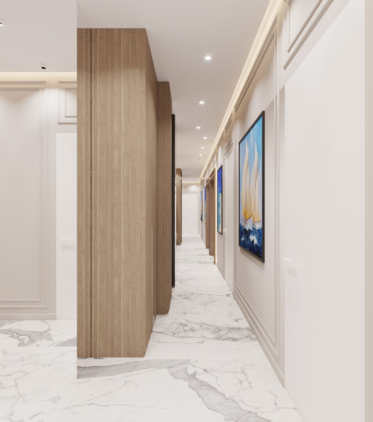 Дизайн-проект квартиры в ЖК Лаванда в Симферополе