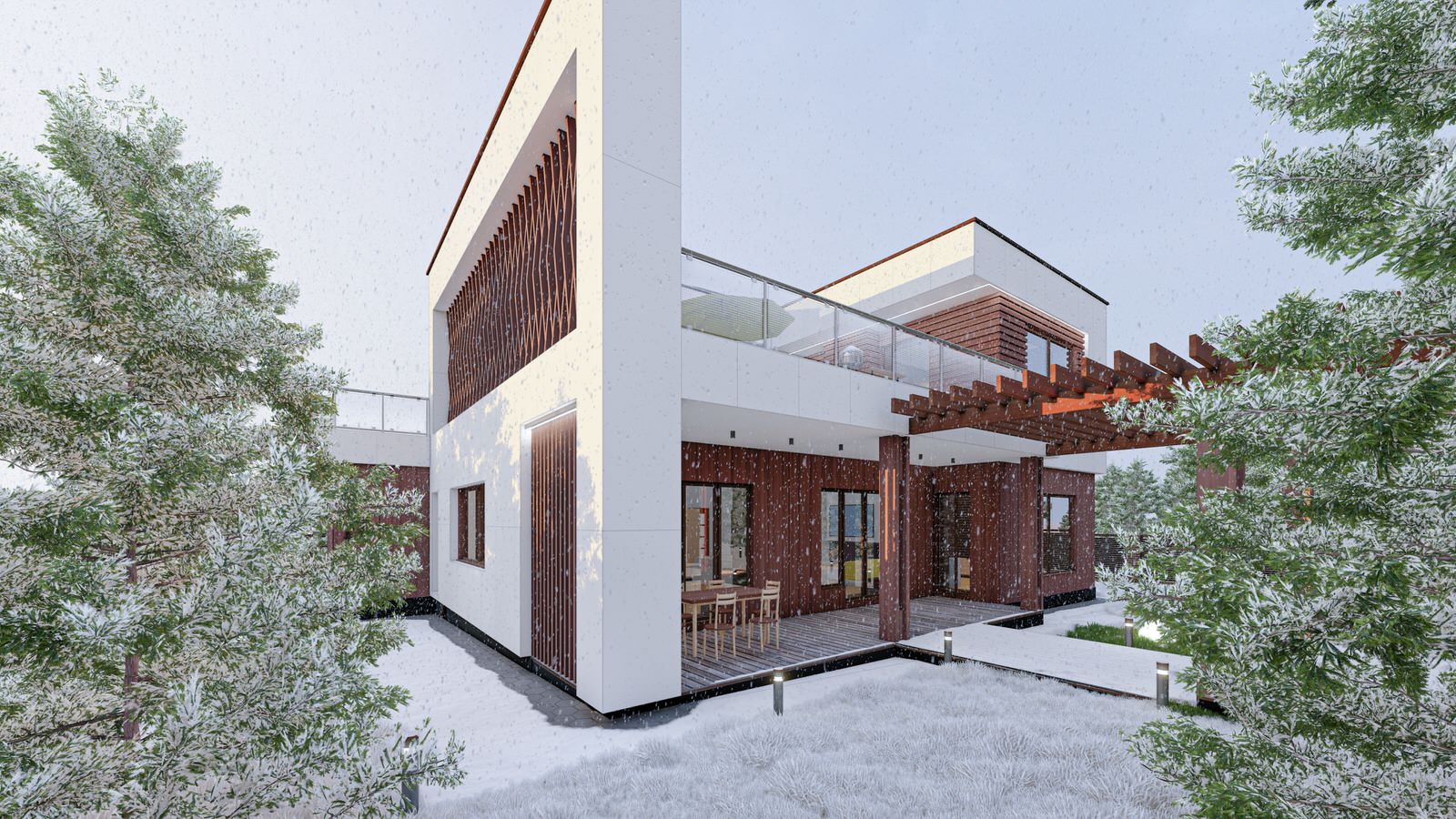 Жилой дом под Казанью. Пос. Форест Парк