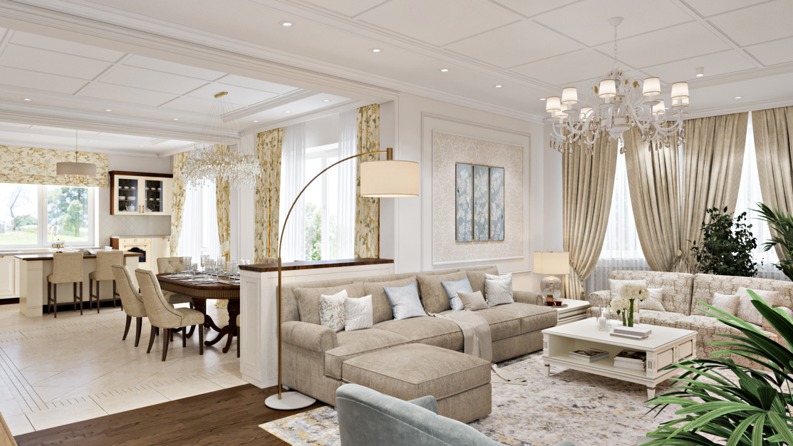 Загородный дом "Серебряная подкова"