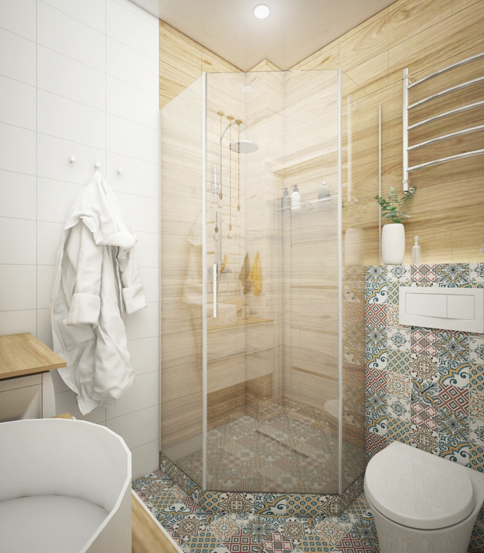 Эскизное оформление пространства "Белые Росы" г. Красноярск