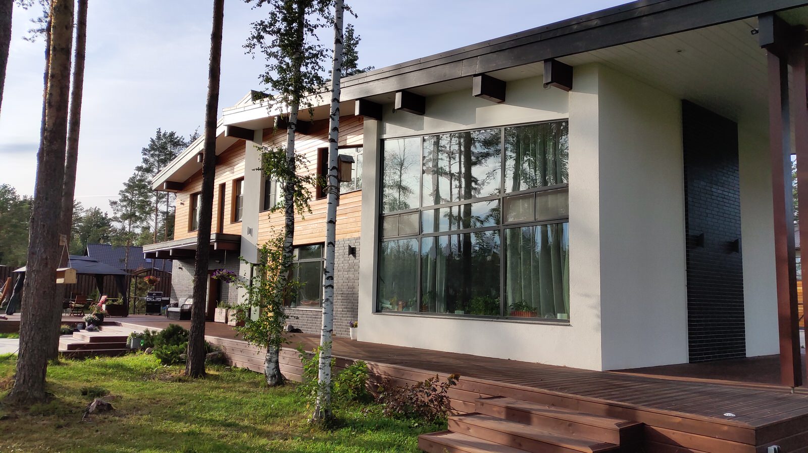 МИНИМАЛИЗМ СО СКАТНОЙ КРОВЛЕЙ