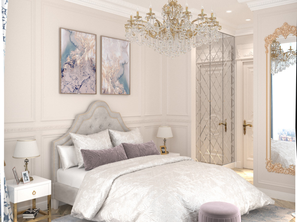 Классический интерьер в Москва Сити