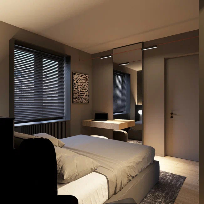 Дизайн двухкомнатной квартиры 60 м2