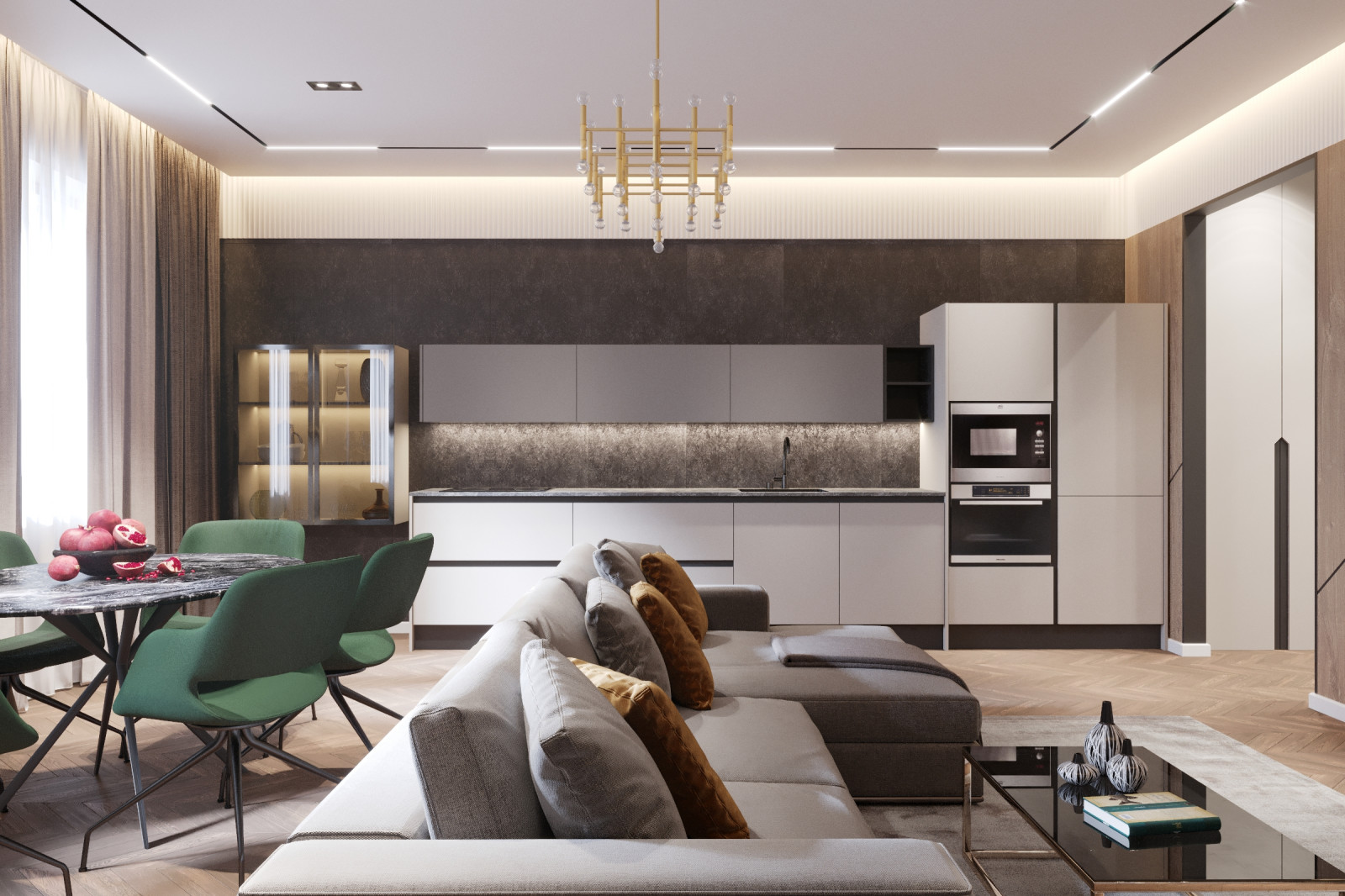 Обложка проекта: Квартира в ЖК "Собрание"