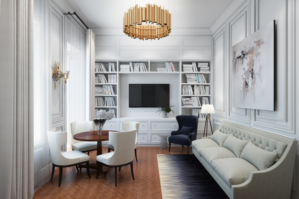 Обложка проекта: Квартира на Новом Арбате, 51 м2