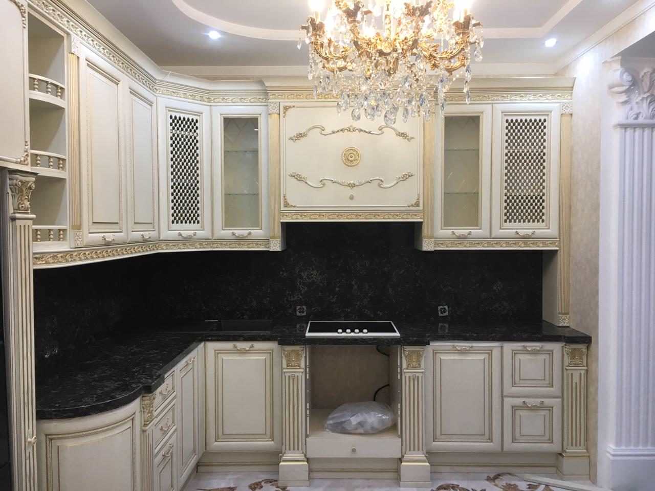 Обложка проекта: Столешница из кварцевого камня Avant Quartz 9005 Бурбонне