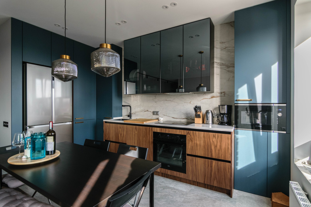 Материалы + стиль: уникальная кухня