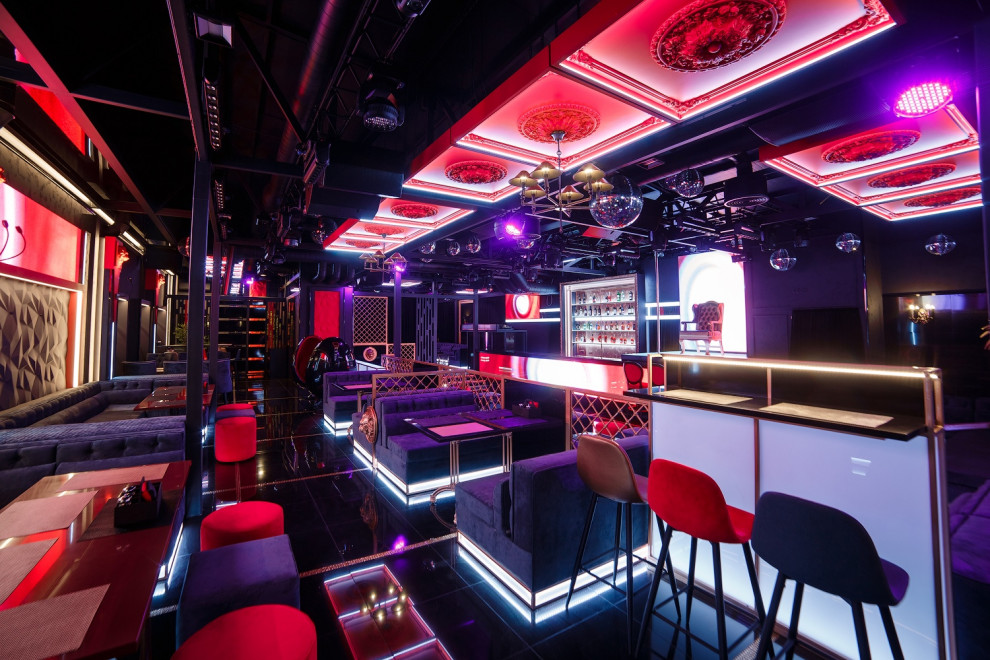 Интерьер ночного клуба "Prival Club»