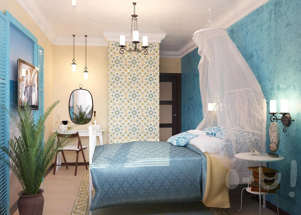 Квартира-студия в Средиземноморском стиле