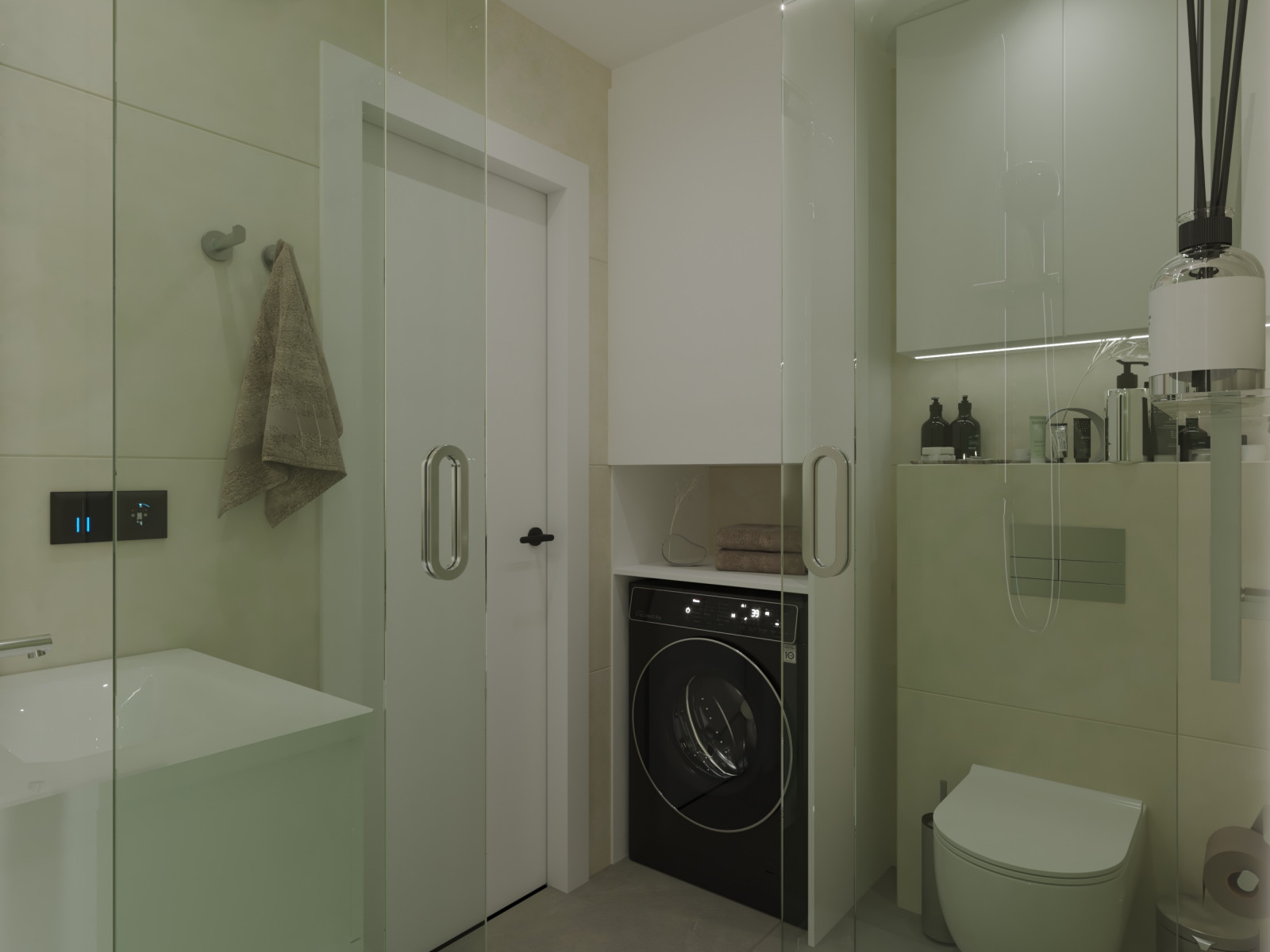 Дизайн проект ванной