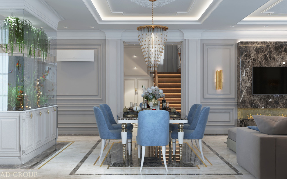 Загородный дом в стиле современная классика