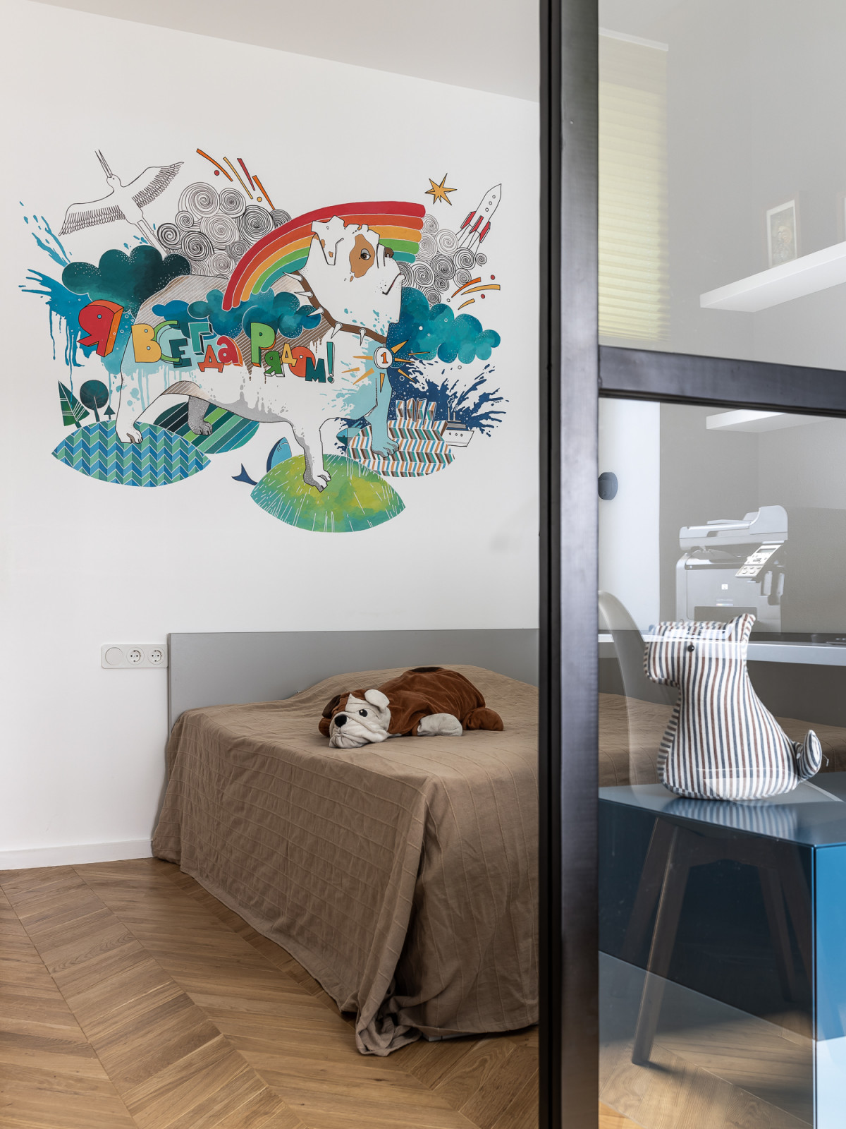 Комната мальчика-школьника