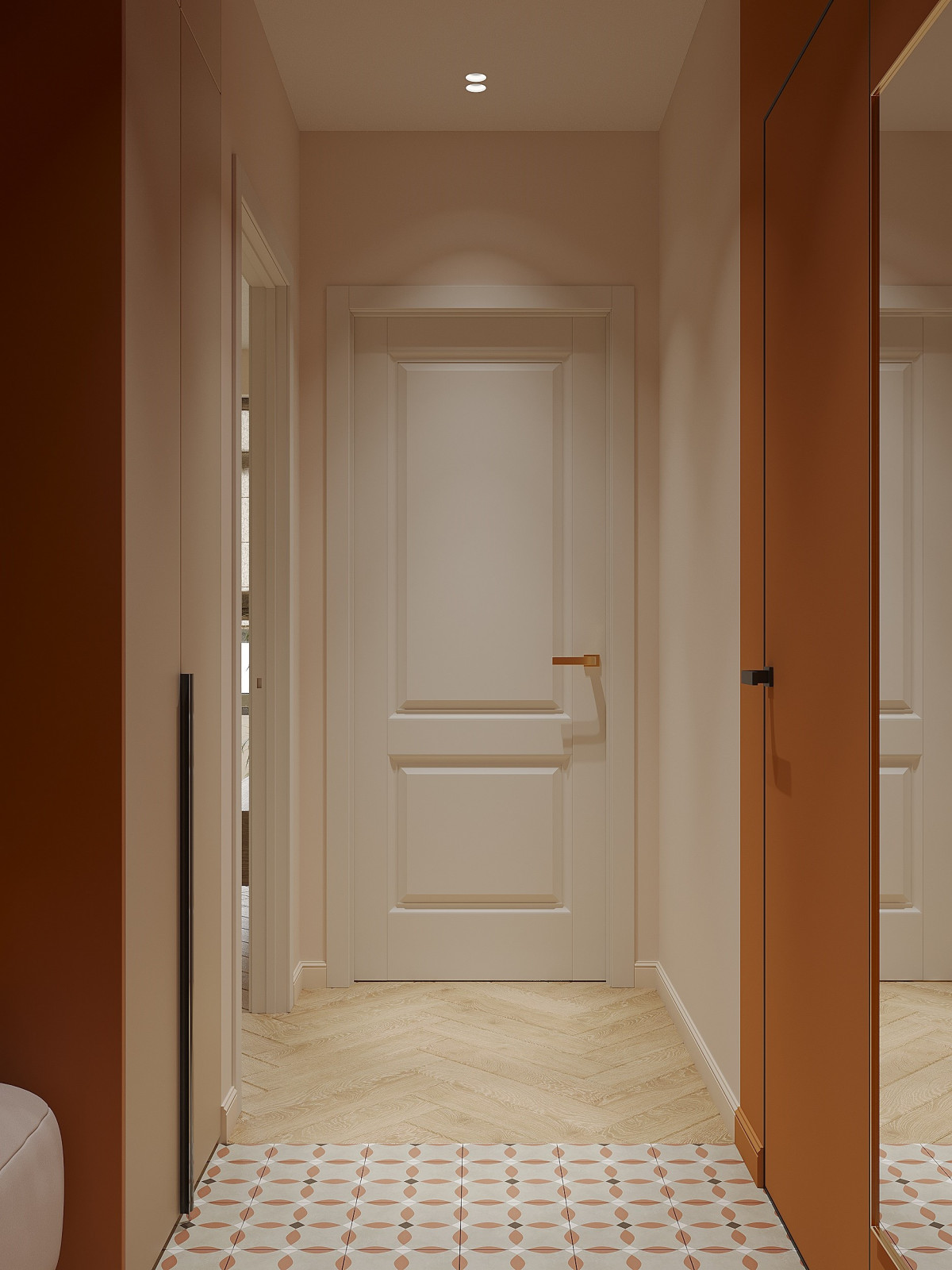 Дизайн 1-комнатной квартиры в ЖК Аквилон Leaves