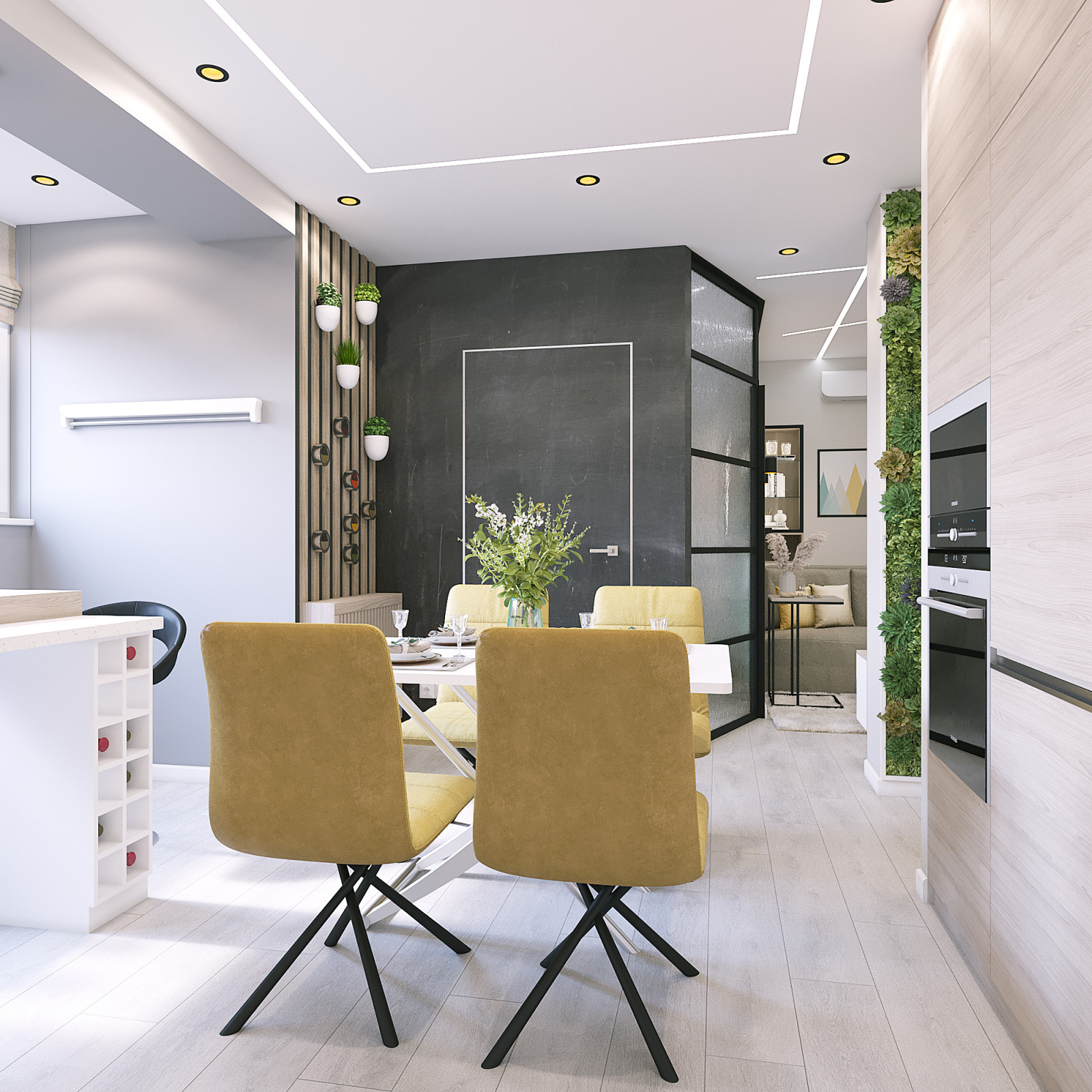 Многофункциональный интерьер