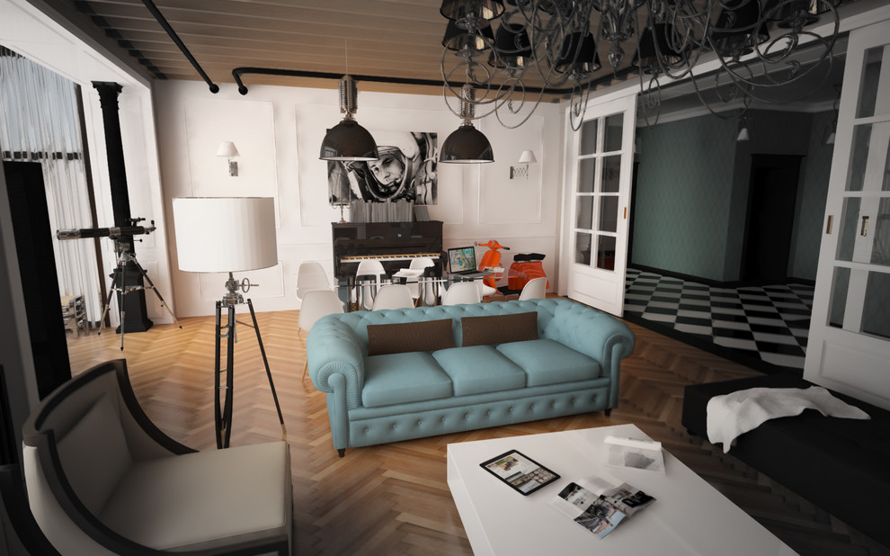 проект КВАРТИРЫ в стиле ЛОФТ