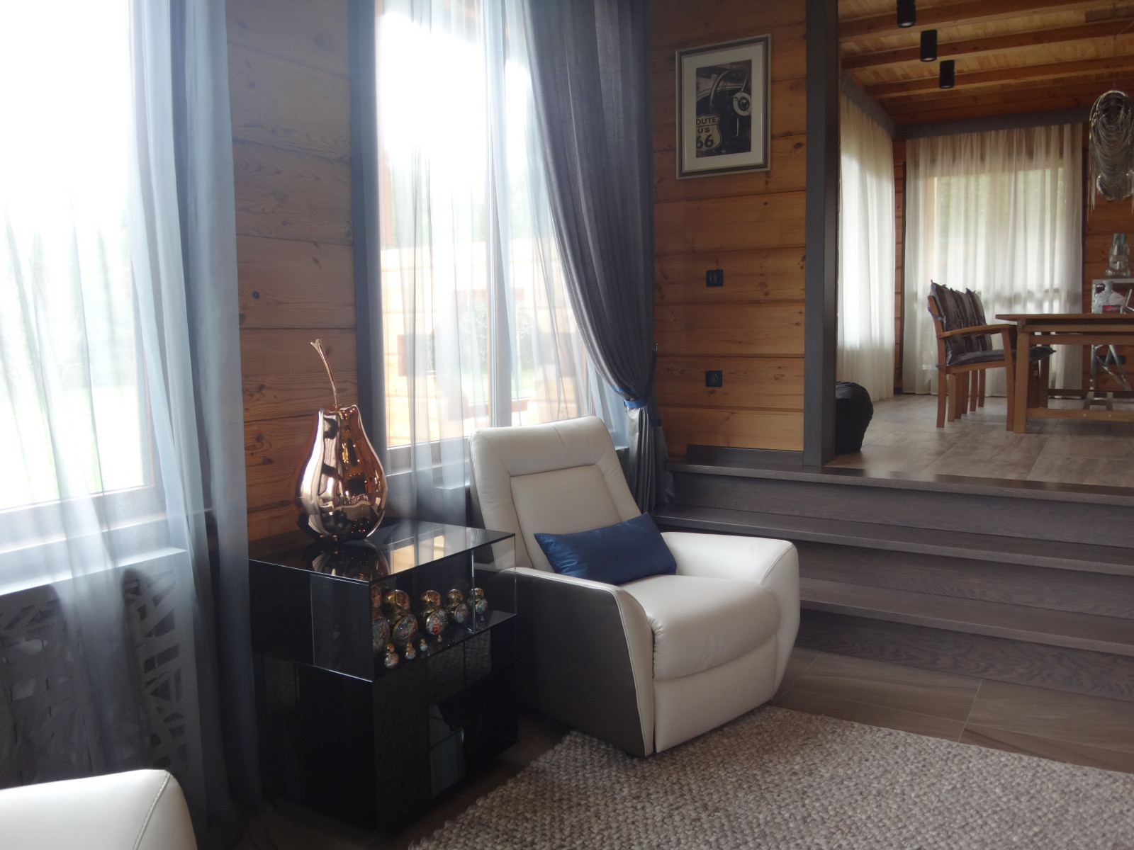 Частный дом из клееного бруса 500 кв.м.  д.Мостовское.