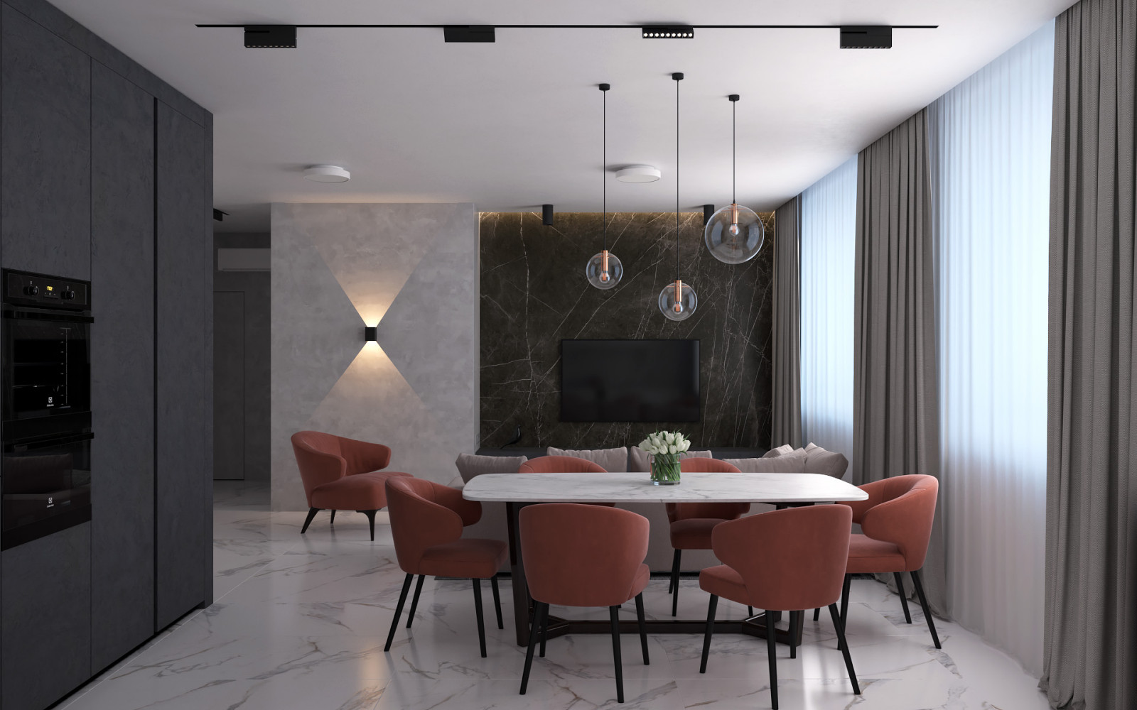 Современный Дизайн Квартиры 106 кв.м.