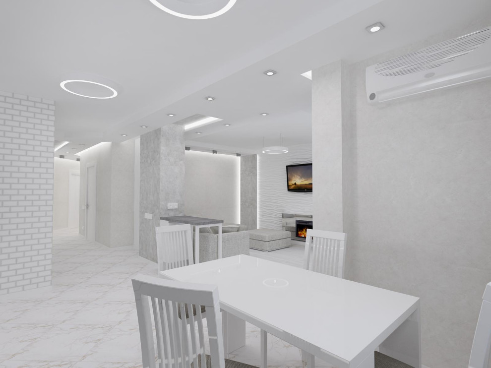 Интерьер квартиры - современный стиль