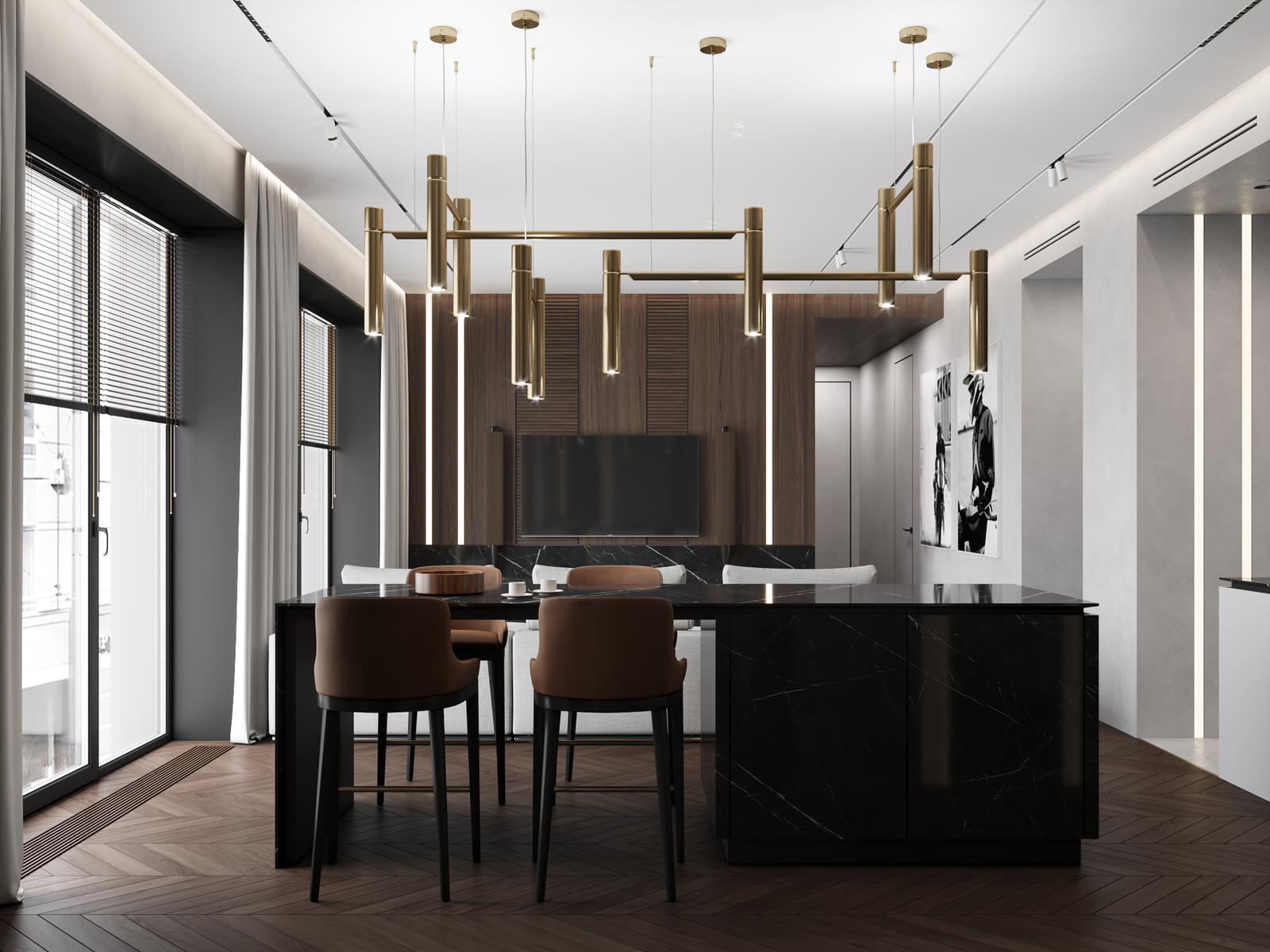 Дизайн квартиры В ЖК "Лофт на Среднем" | Санкт-Петербург | Россия |