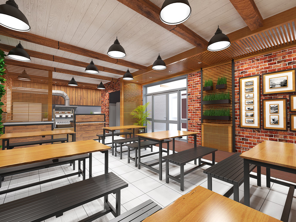 Офисы в стиле "Лофт" с яркими акцентами.