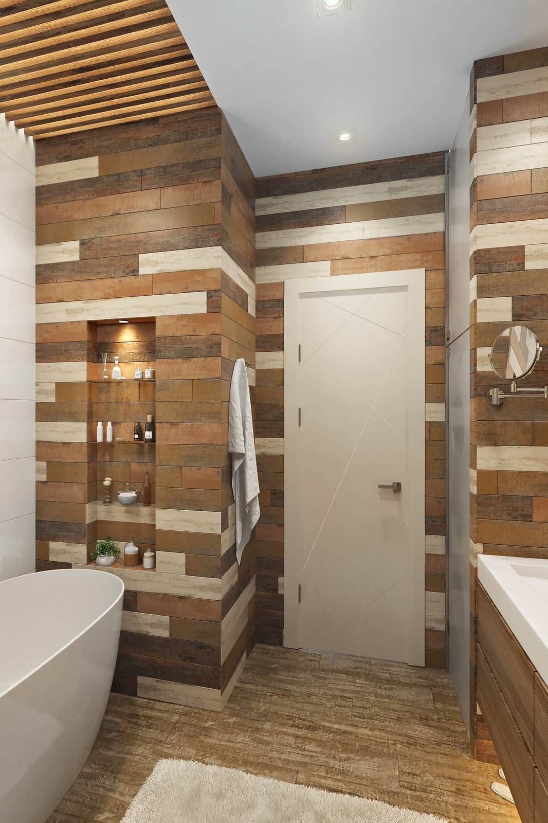 Дизайн квартиры в ЖК «Новая олимпийская деревня» — Разноцветный калейдоскоп