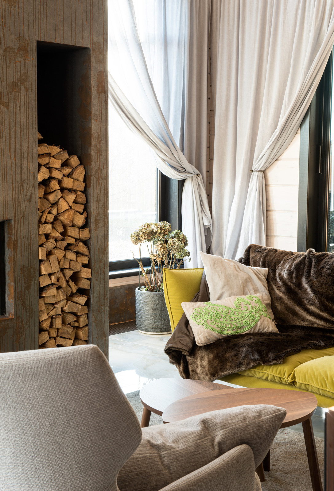 Загородный дом, Интерьер 260 кв. м.