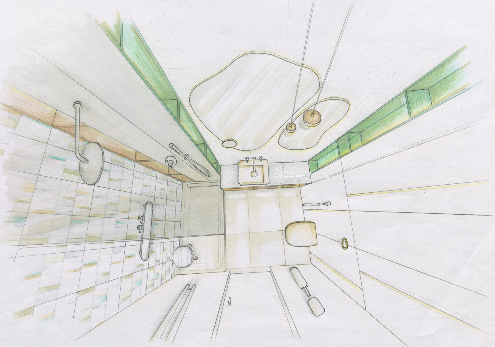 Secret Place. Эскизный проект (ручная подача)