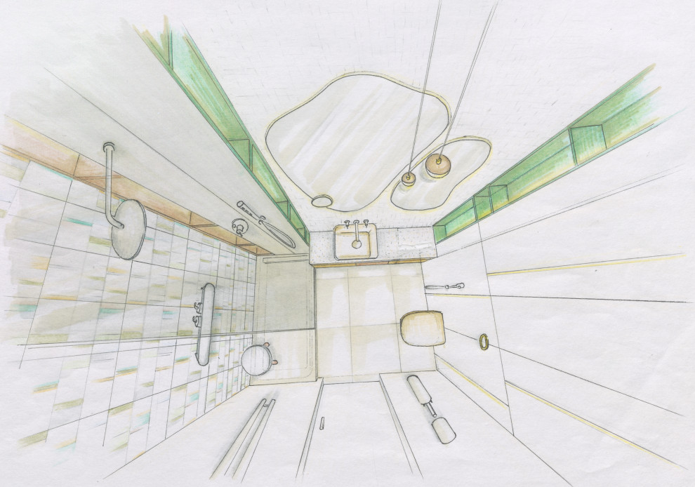 Secret Place. Эскизный проект (ручная подача)