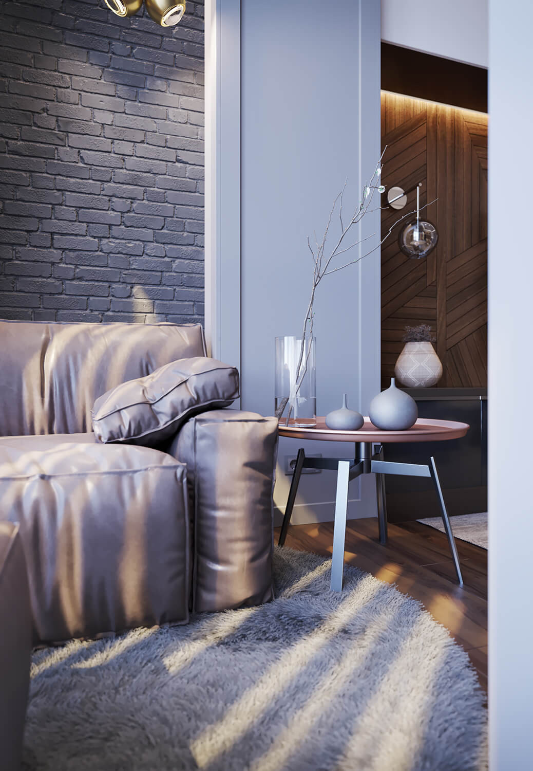 Дизайн интерьера квартиры. Walnut studio