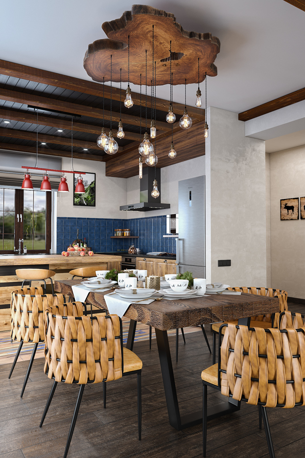 Обложка проекта: Загородный дом типа шале