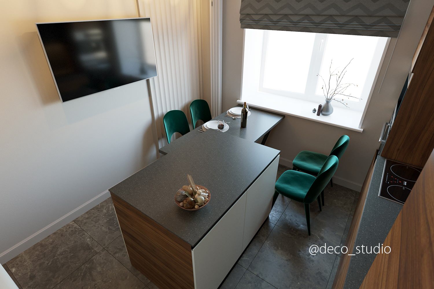 Дизайн современного интерьера.