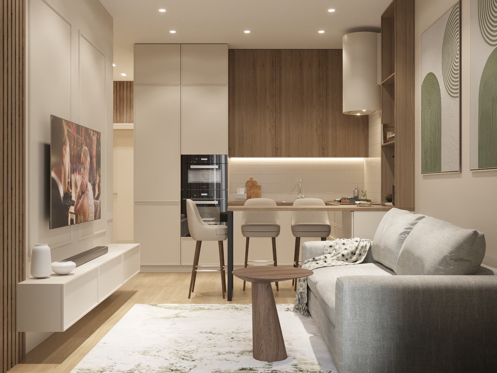 Мягкий нтерьер для леди.