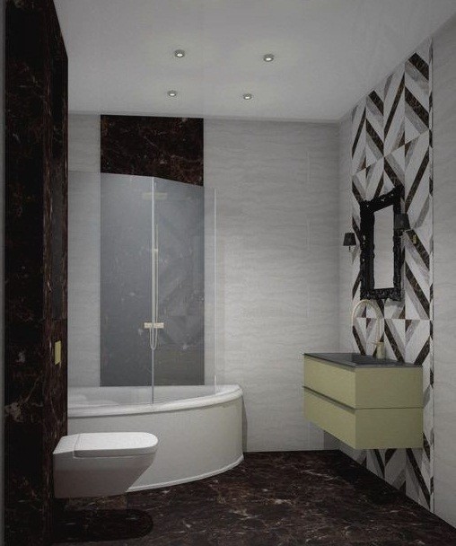 Дизайн 3-х комнатной квартиры с элементами стиля "Лофт"