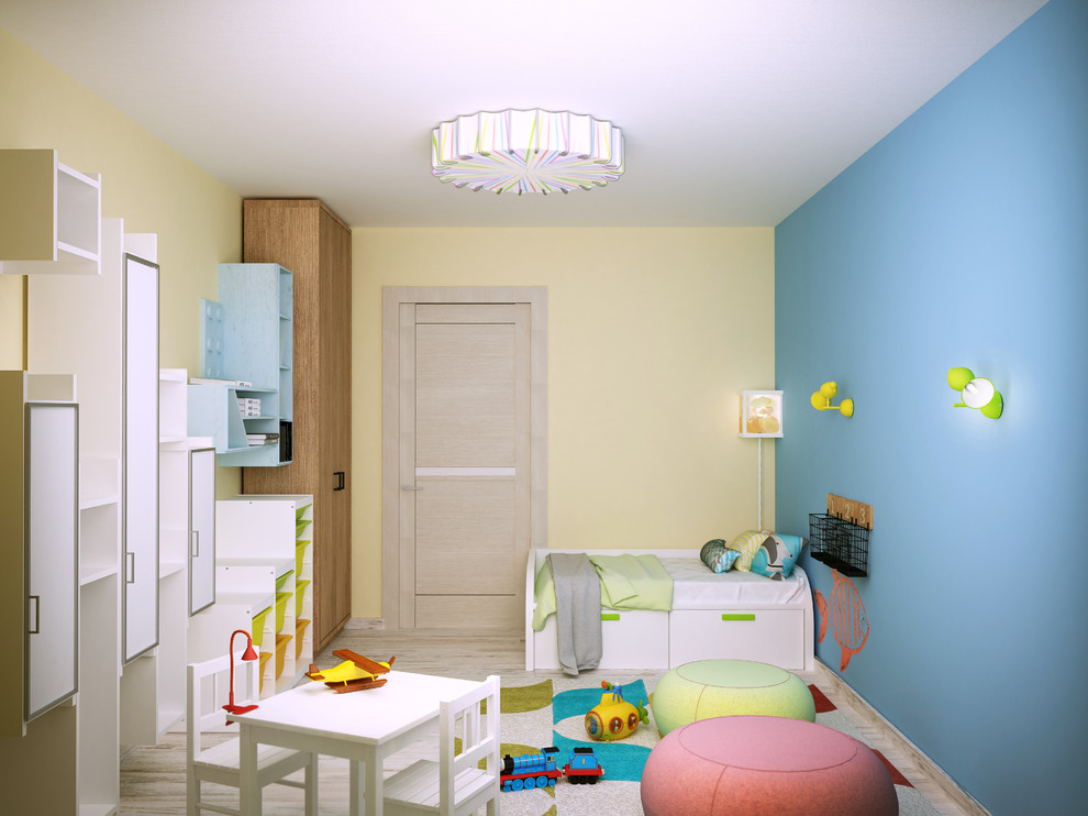 Дизайн-проект небольшой квартиры в стиле ЛОФТ