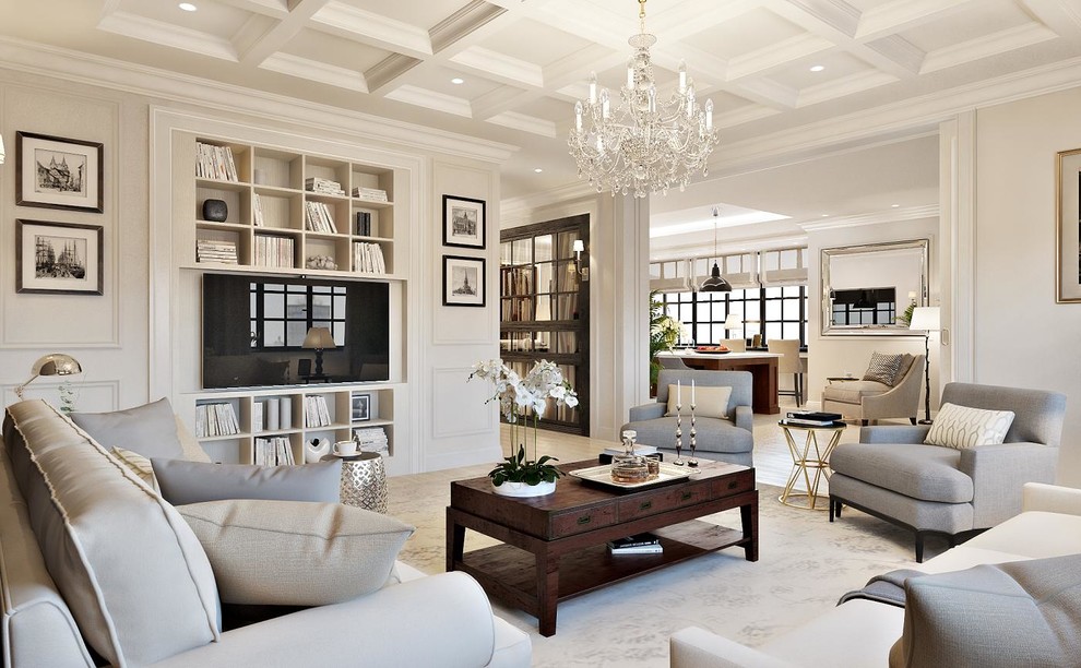 Обложка проекта: Квартира - ул. Трифоновская, 248м2