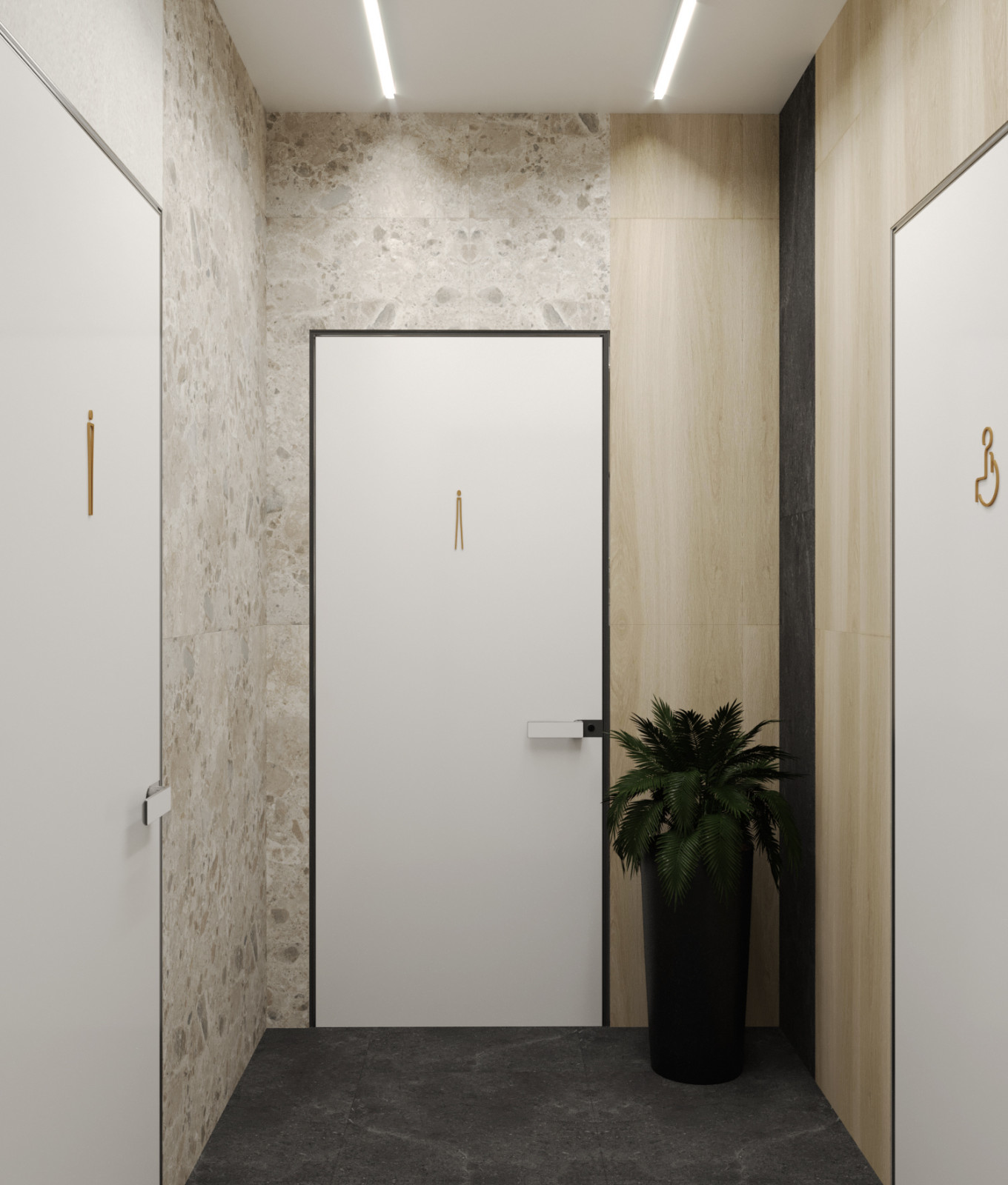 WC, для отеля в Германии