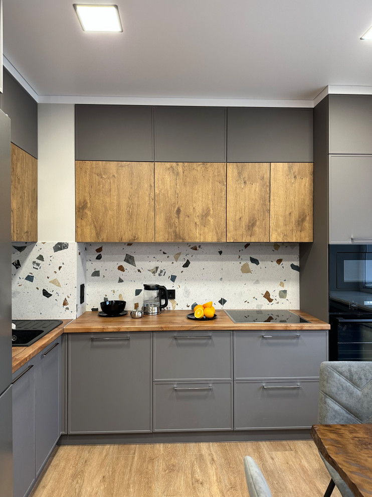 Дизайн-проект в современном стиле, с элементами лофта