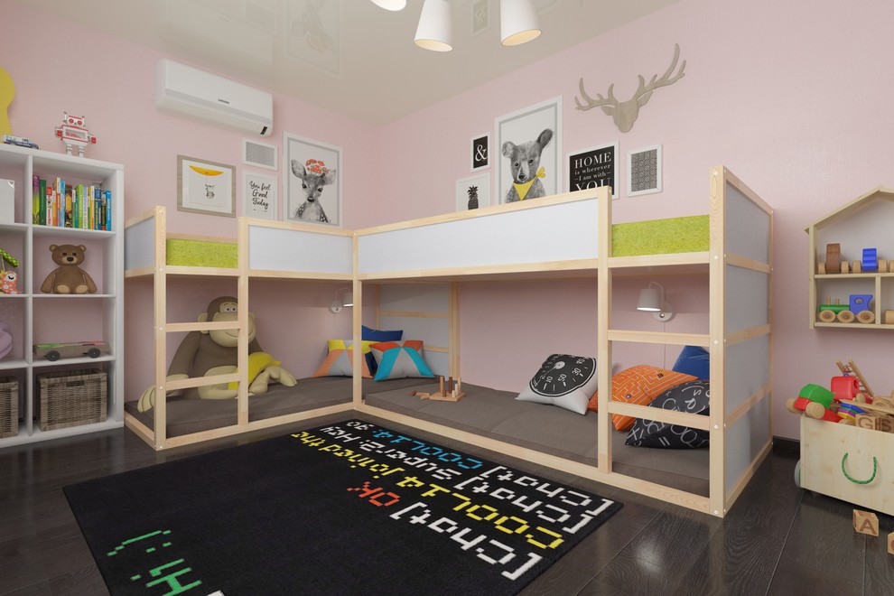 Детская комната для трех ребят