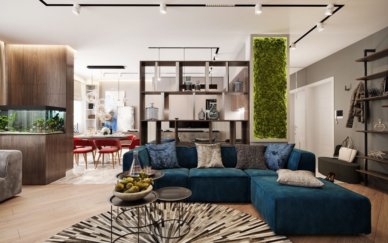 Дизайн современной семейной квартиры