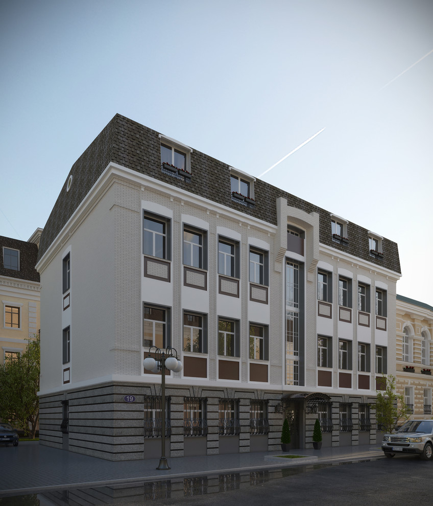 Реконструкция фасада в Москве