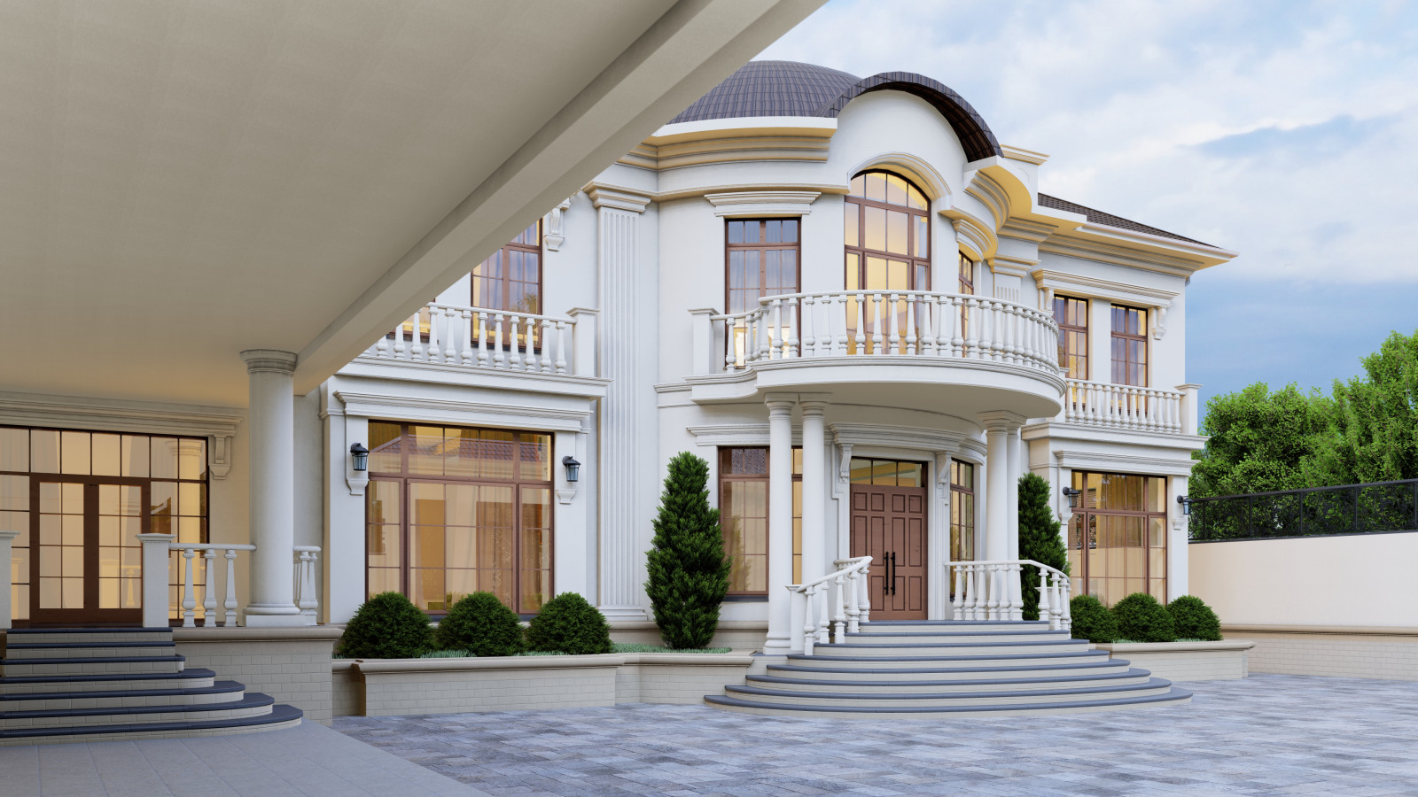 Проект двухэтажного дома