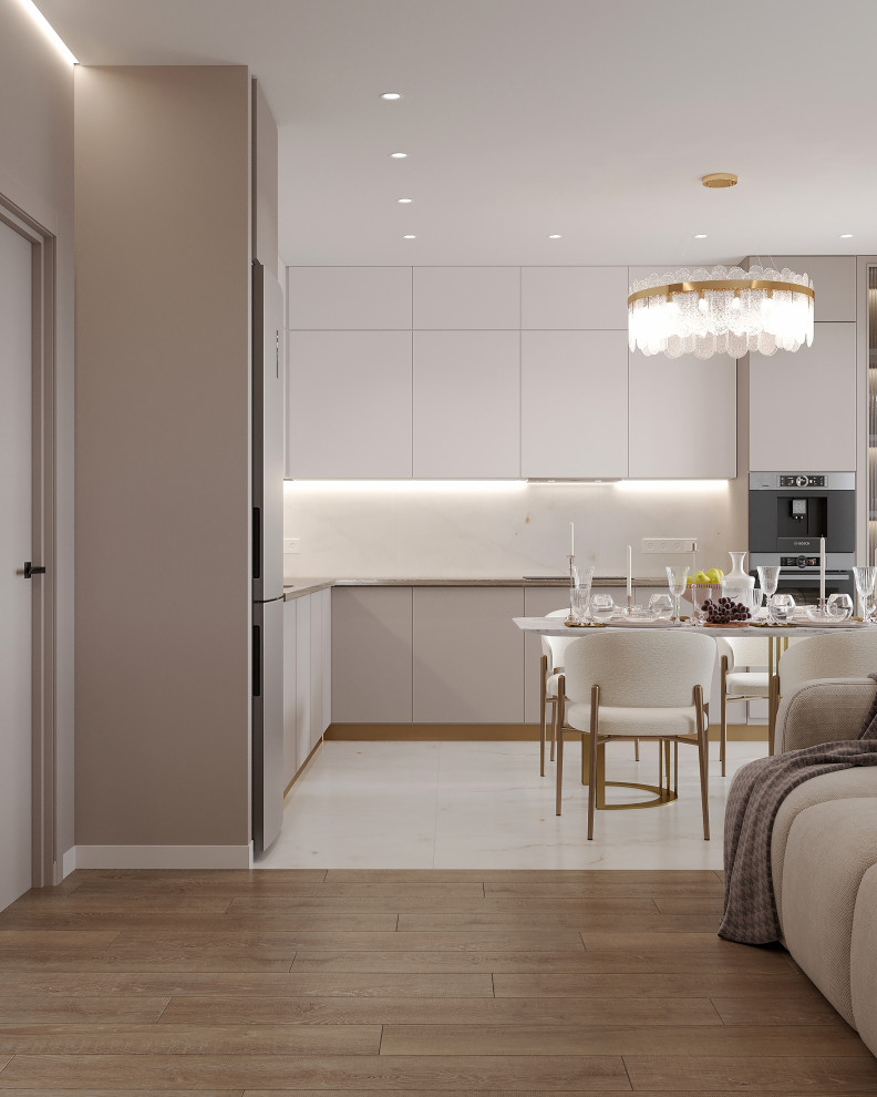 Дизайн-проект квартиры с детской и кабинетом