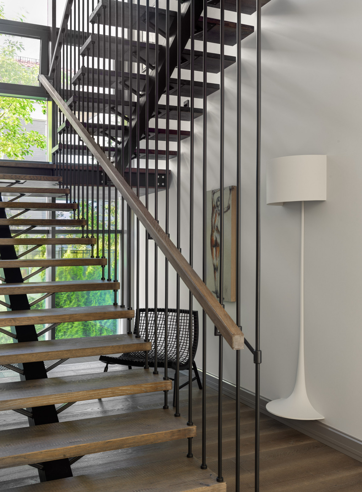 Houzz тур: Загородный дом со стеклянным камином