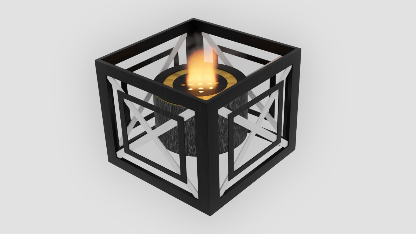 Настольный биокамин