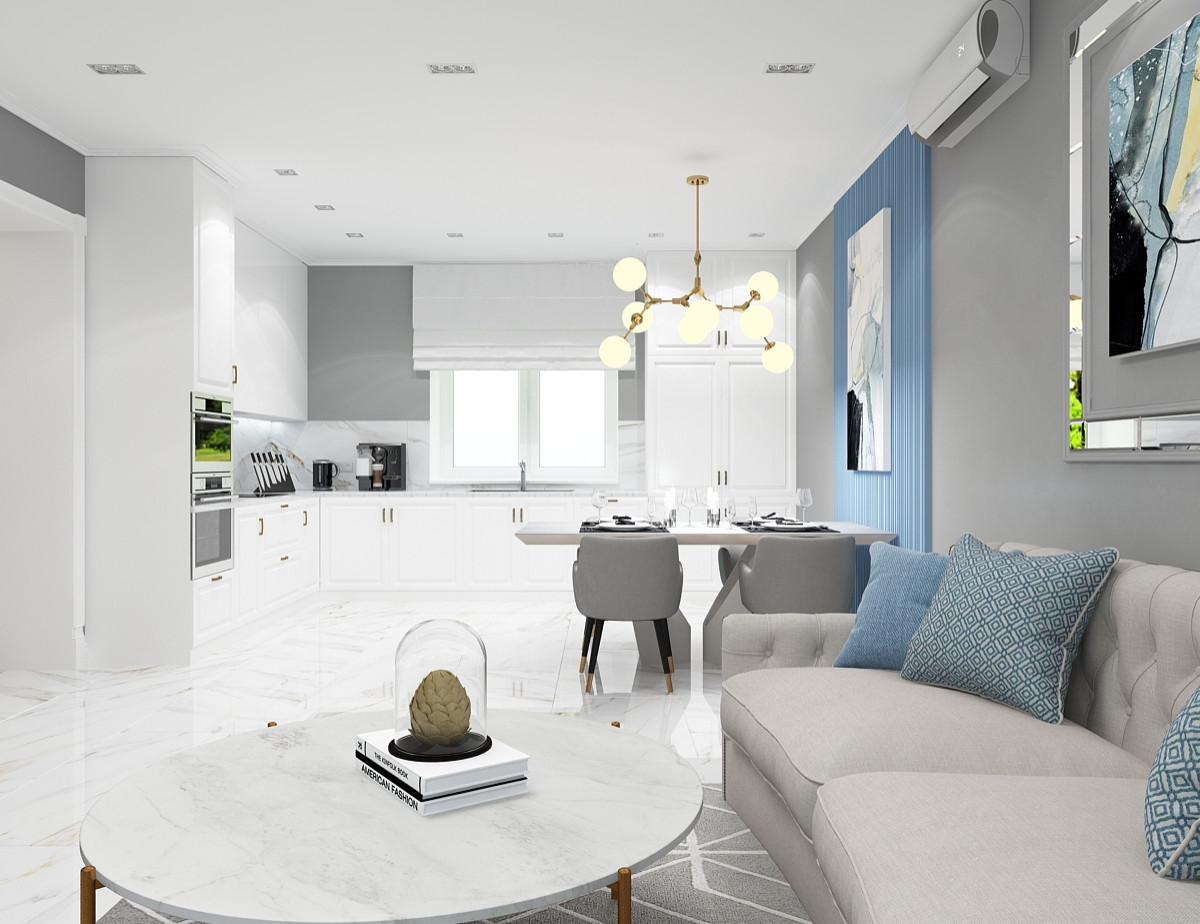 Дизайн-проект коттеджа г.Тюмень