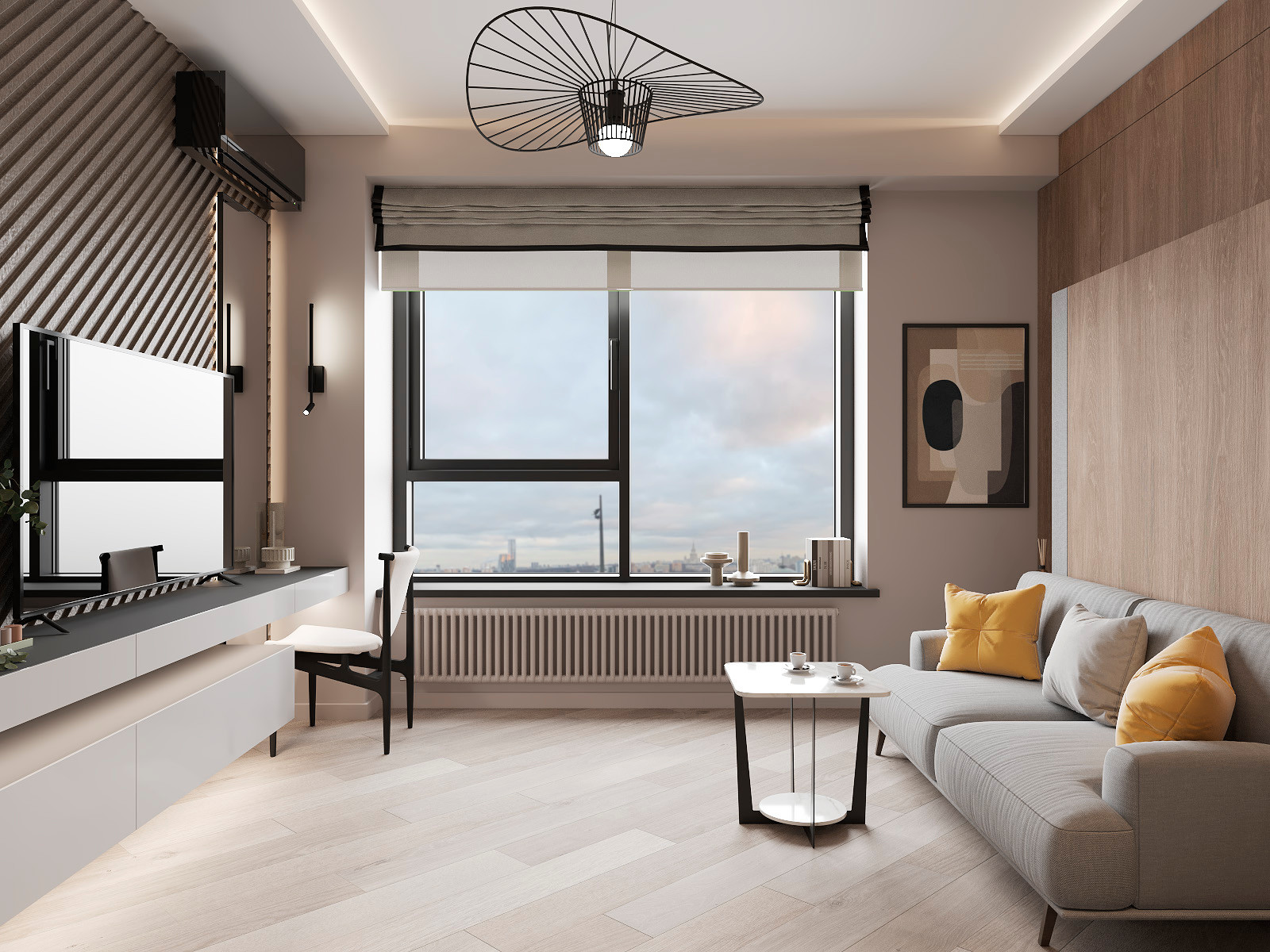 Дизайн интерьера квартиры 30 м.кв.