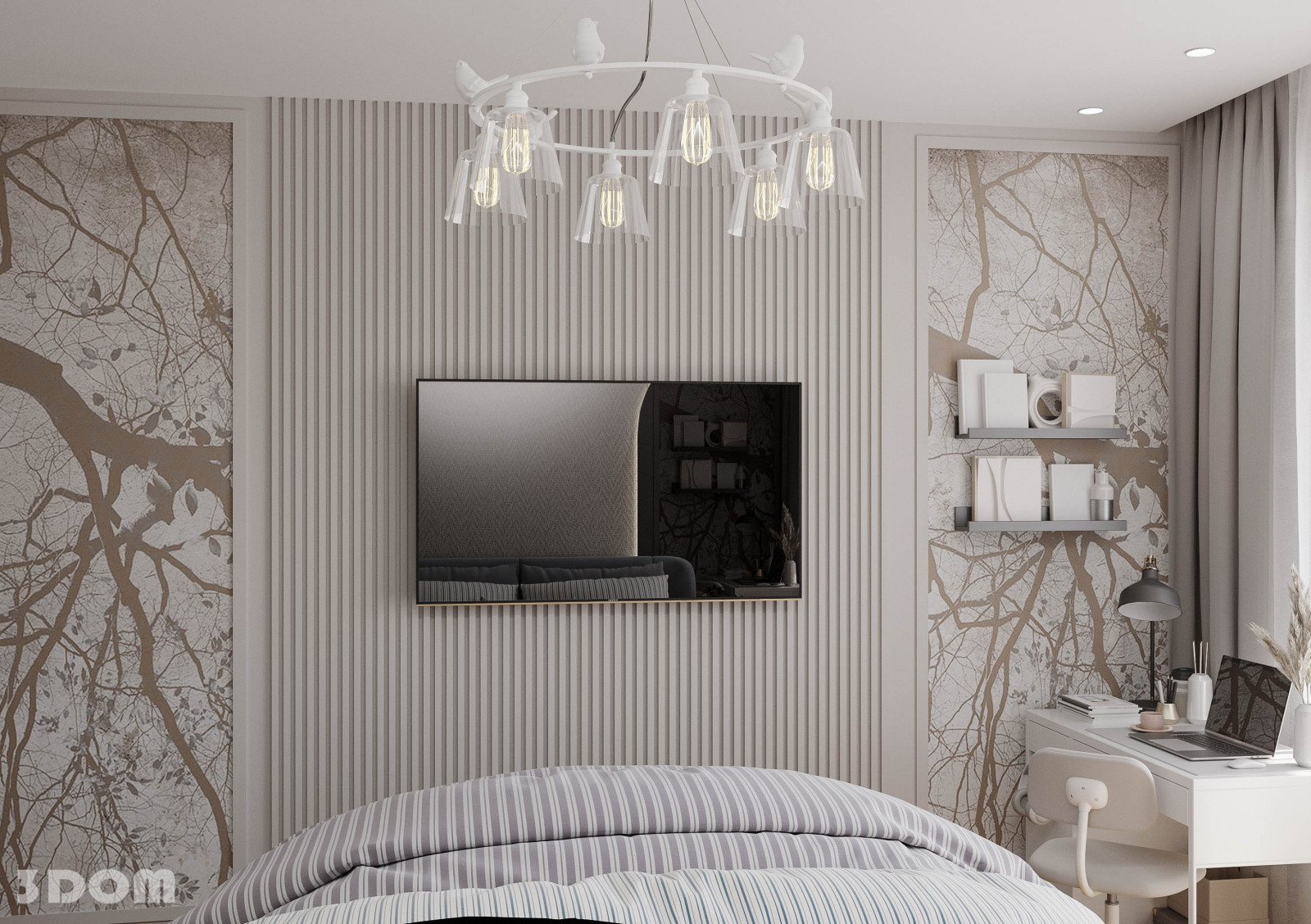 КВАРТИРА ЖК "ЗЕЛЕНЫЙ КВАРТАЛ" 105кв.м | 3DOM