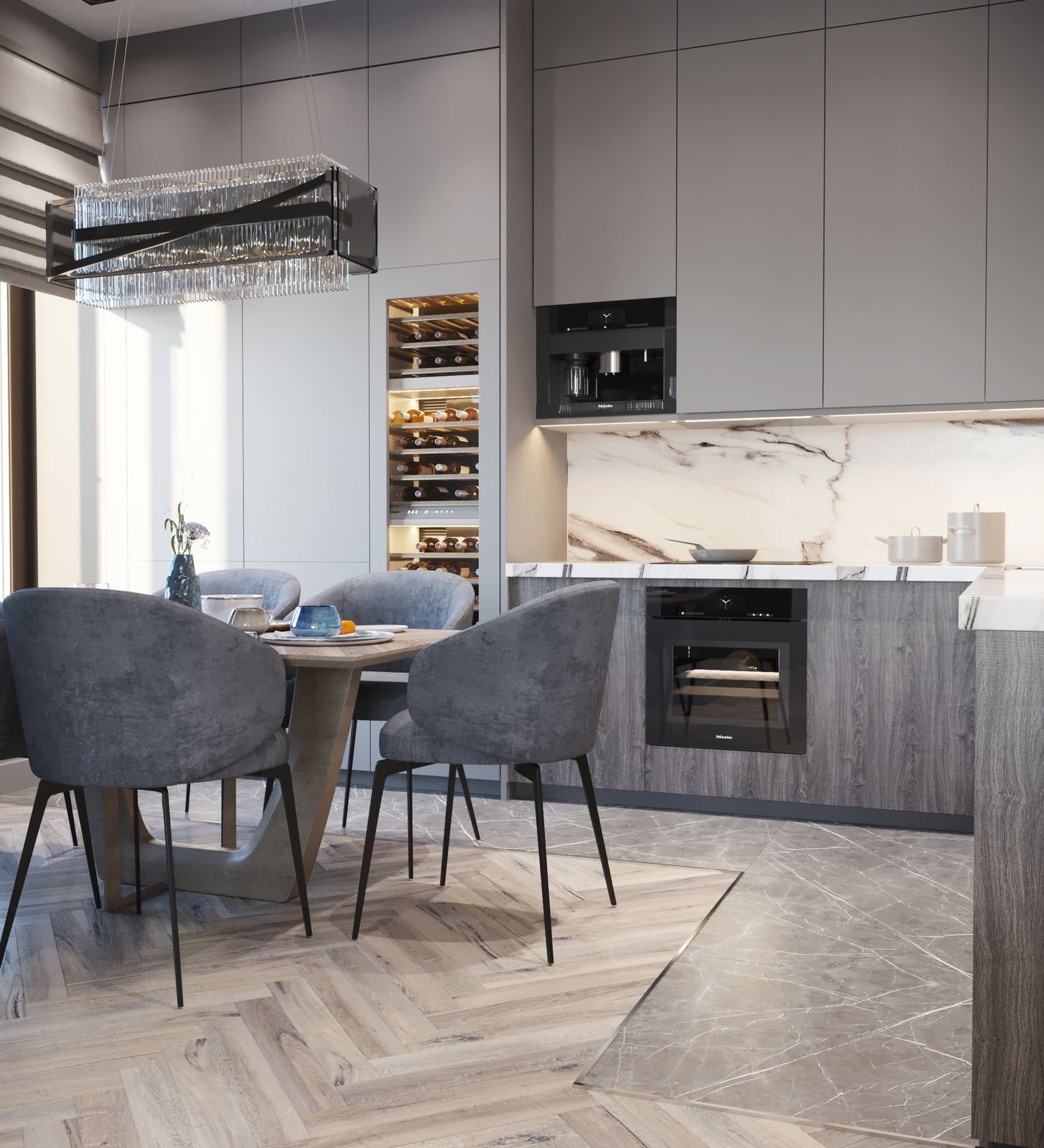 Квартира 180 м2 в ЖК "Крестовский De luxe"